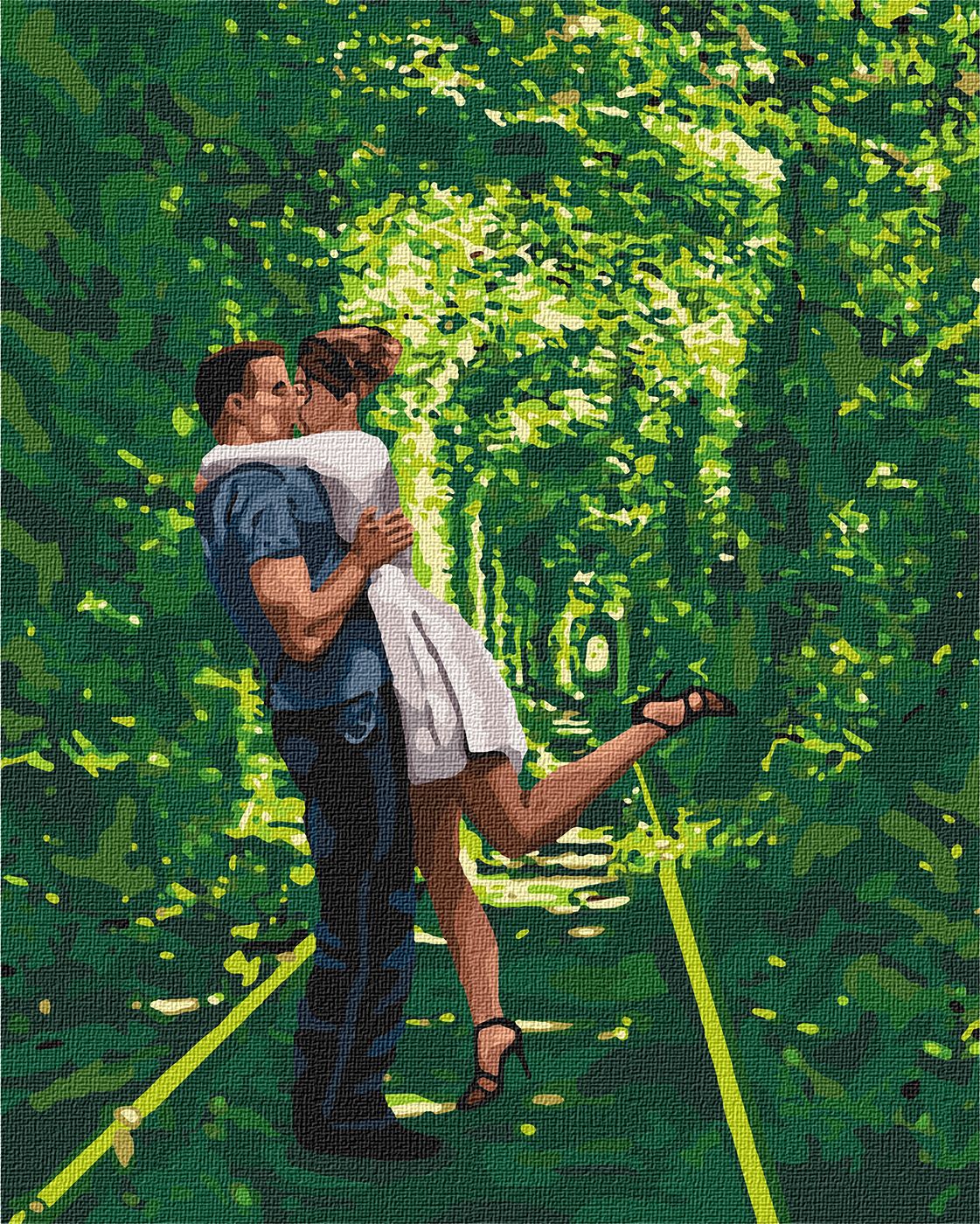 Картини по номерах акрил Арка кохання 40×50 см