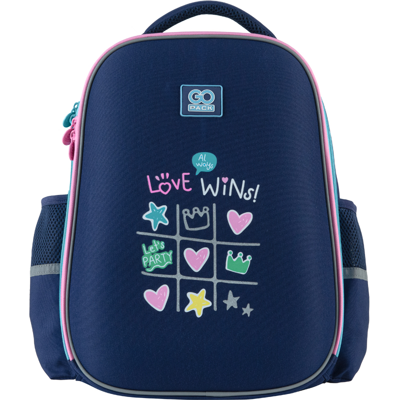 Рюкзак каркасний Education Love wins! 2 відділення, 2 кишені