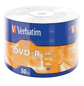 DVD-R 16×4.7Gb bulk