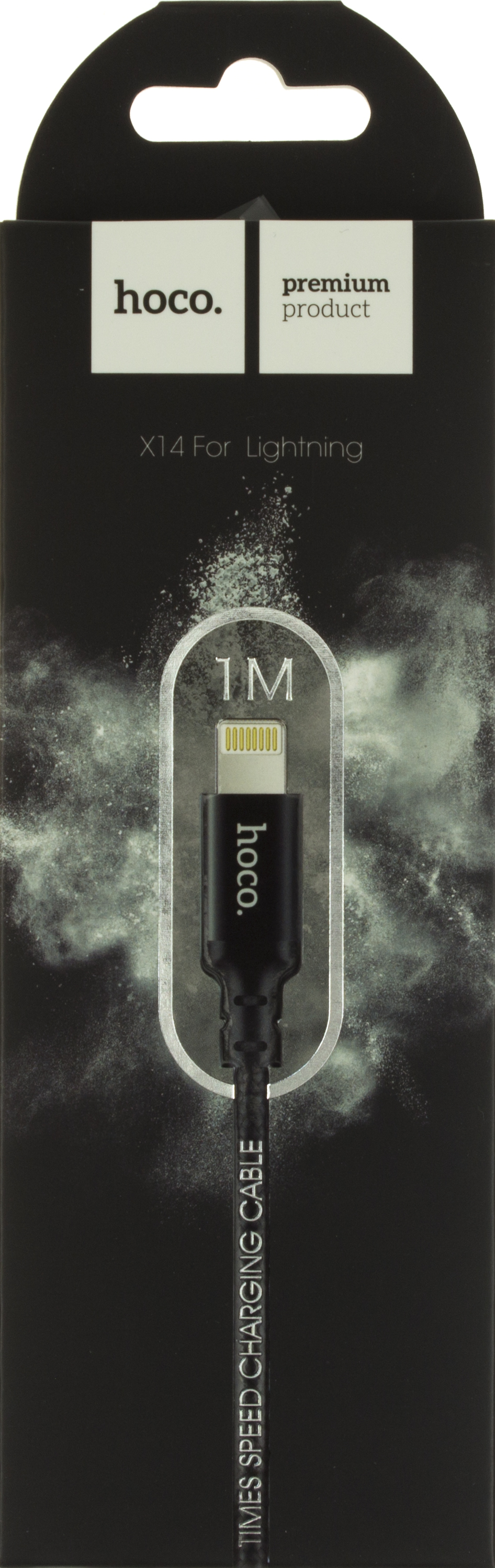 Кабель USB > lightning X14 1 м black