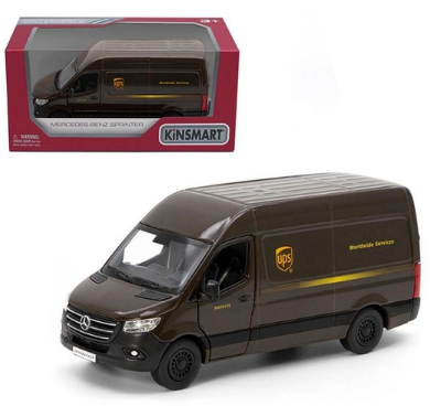 Машина металева Mercedes-Benz Sprinter UPS Edition2006,в коробці, 16×8×7,5см