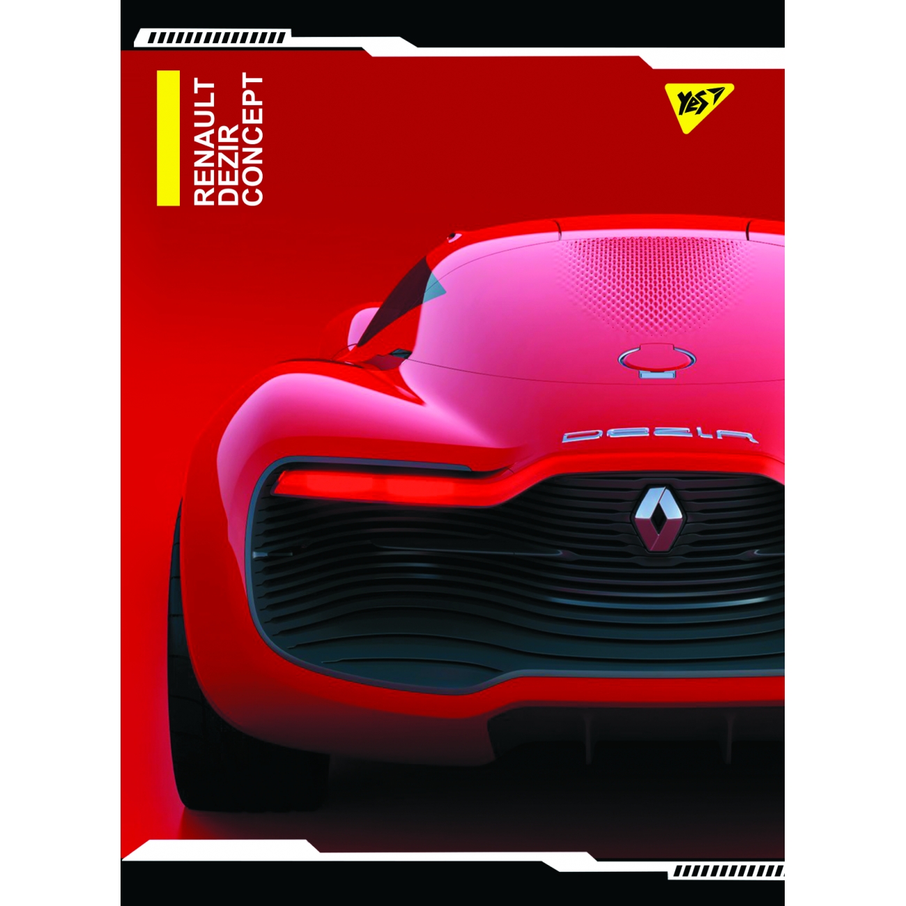 Зошит А4 48 аркушів клітинка м'яка обкладинка «Dezir concept»