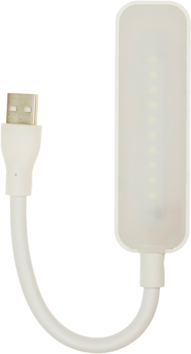 Лампа настільна гнучка LED 2W 5V 10LED USB