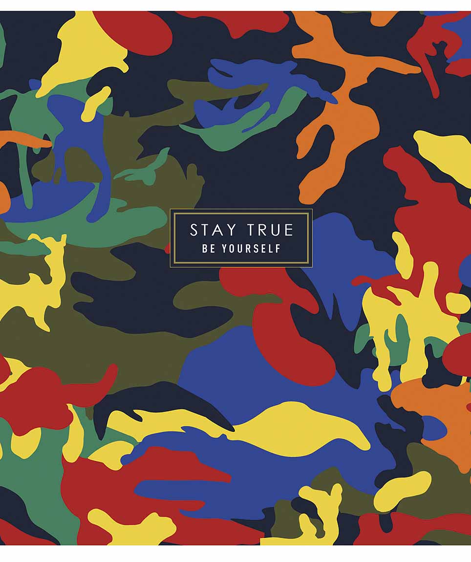 Зошит 48 аркушів лінія «Stay true» Уф-лак