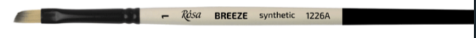 Пензлик художній Breeze синтетика, кутова, коротка ручка №1