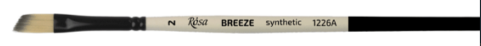 Пензлик художній Breeze синтетика, кутова, коротка ручка №2