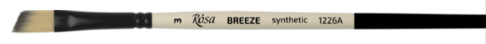 Пензлик художній Breeze синтетика, кутова, коротка ручка №3