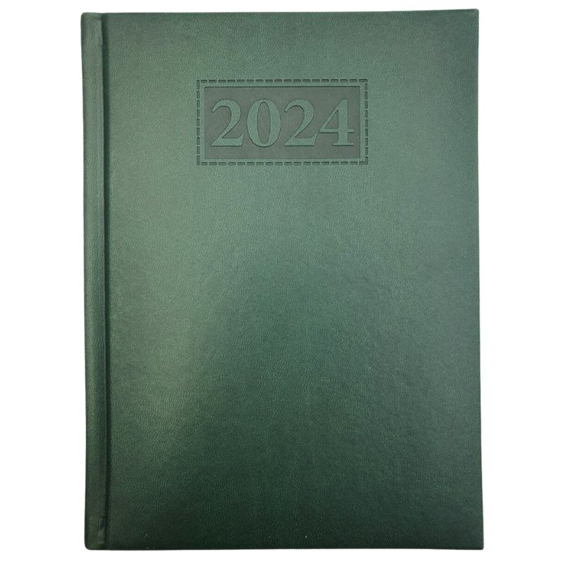 Щоденник А5 дат2026 Gentle зелений
