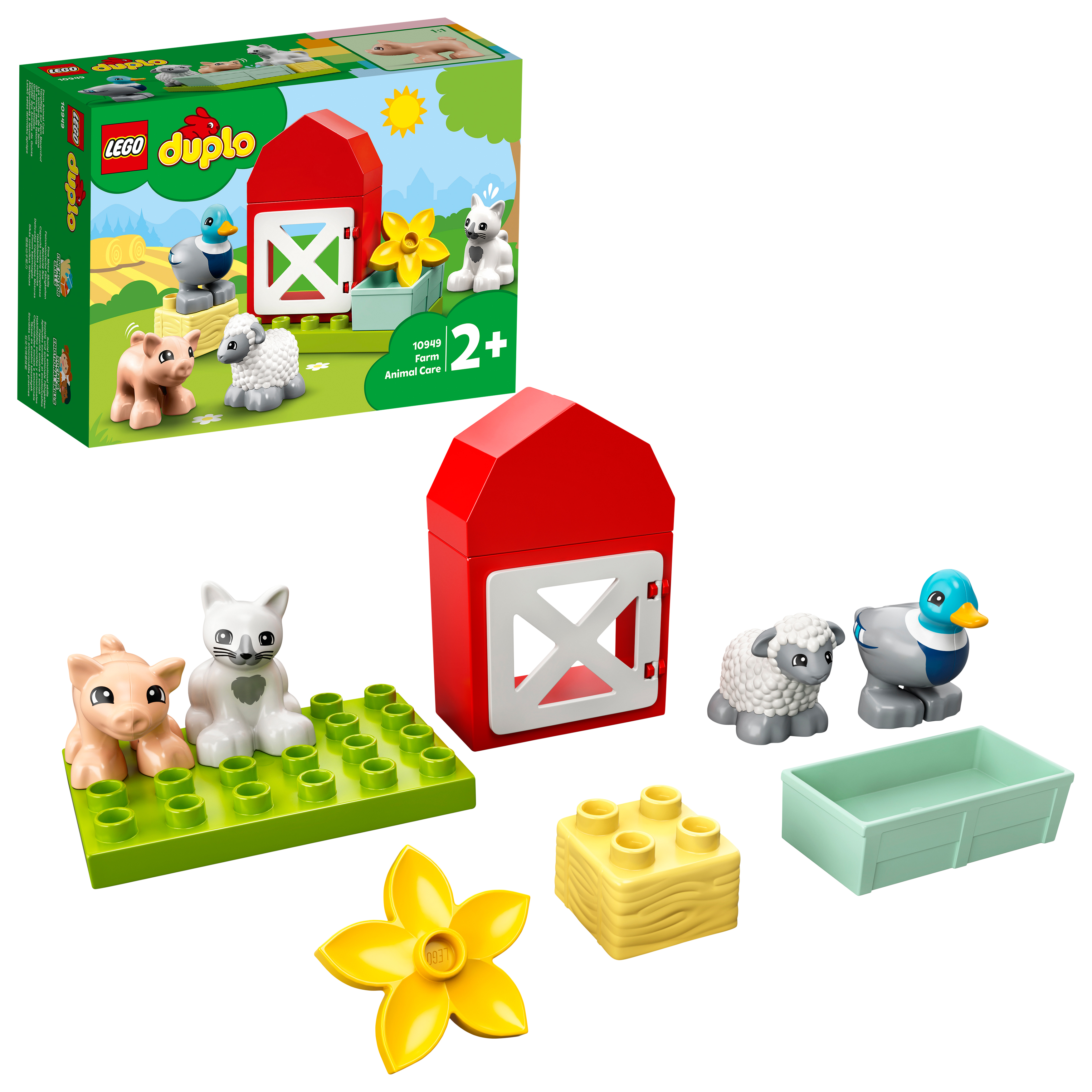 Конструктор DUPLO Догляд за тваринами на фермі 2+