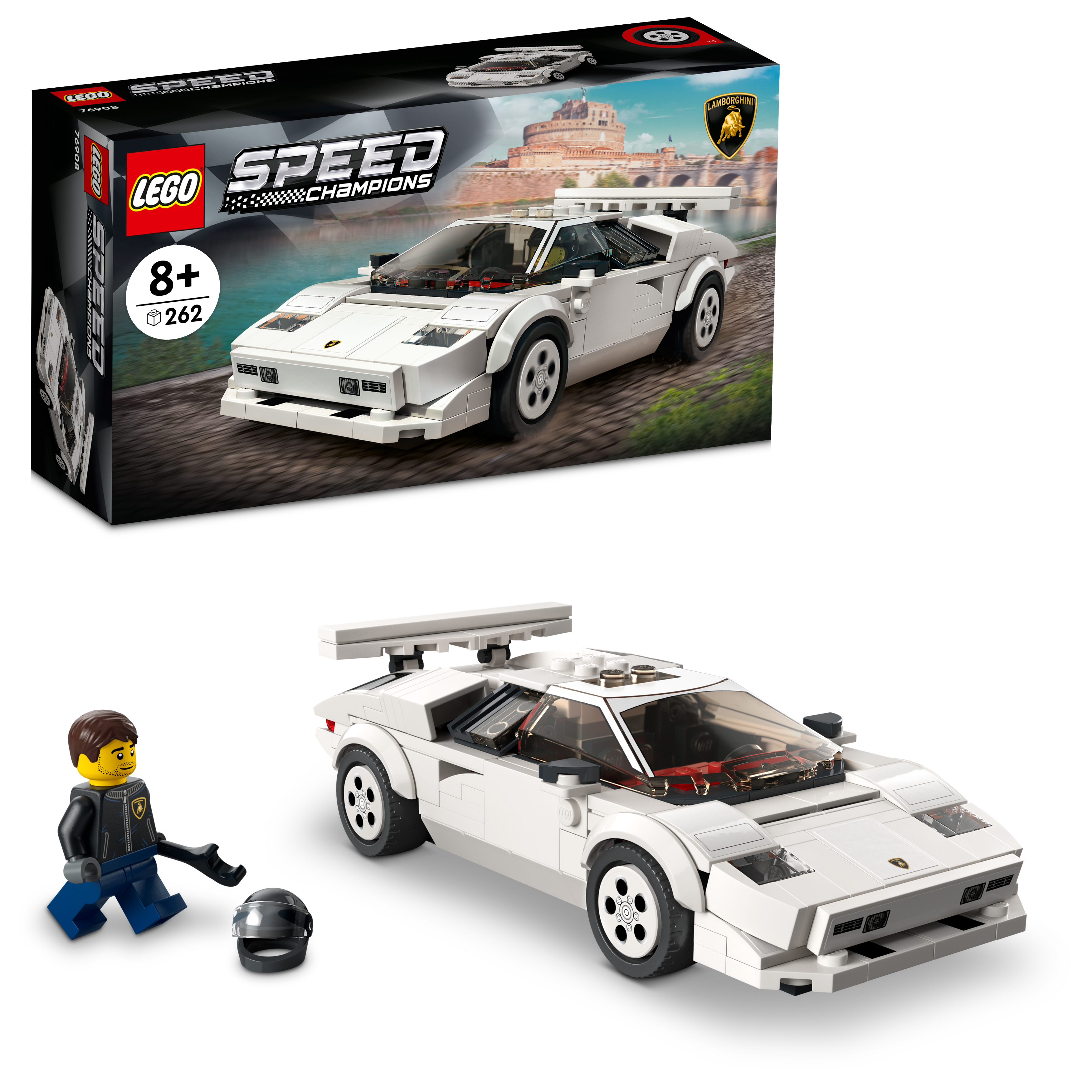 Конструктор Speed Champions Lamborghini Countach 8+