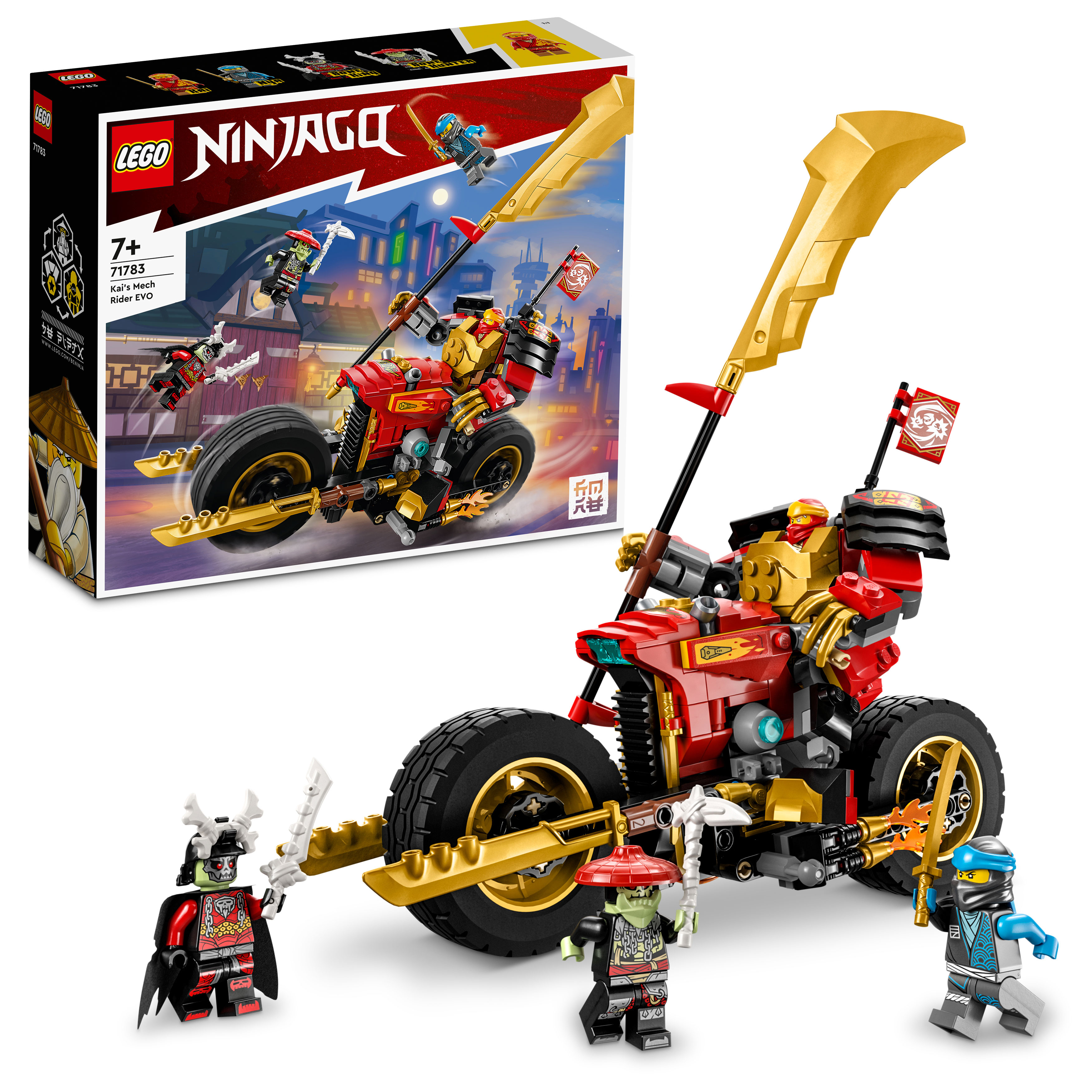 Конструктор Ninjago Робот-вершник Кая EVO