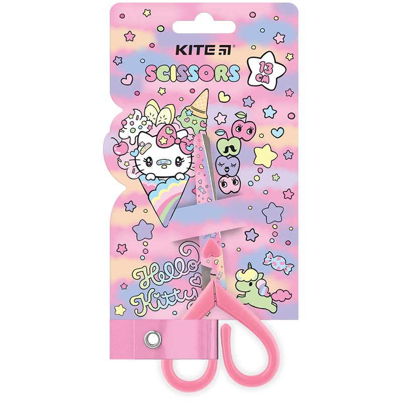 Ножиці дитячі Hello Kitty 13см з мал. на лезі