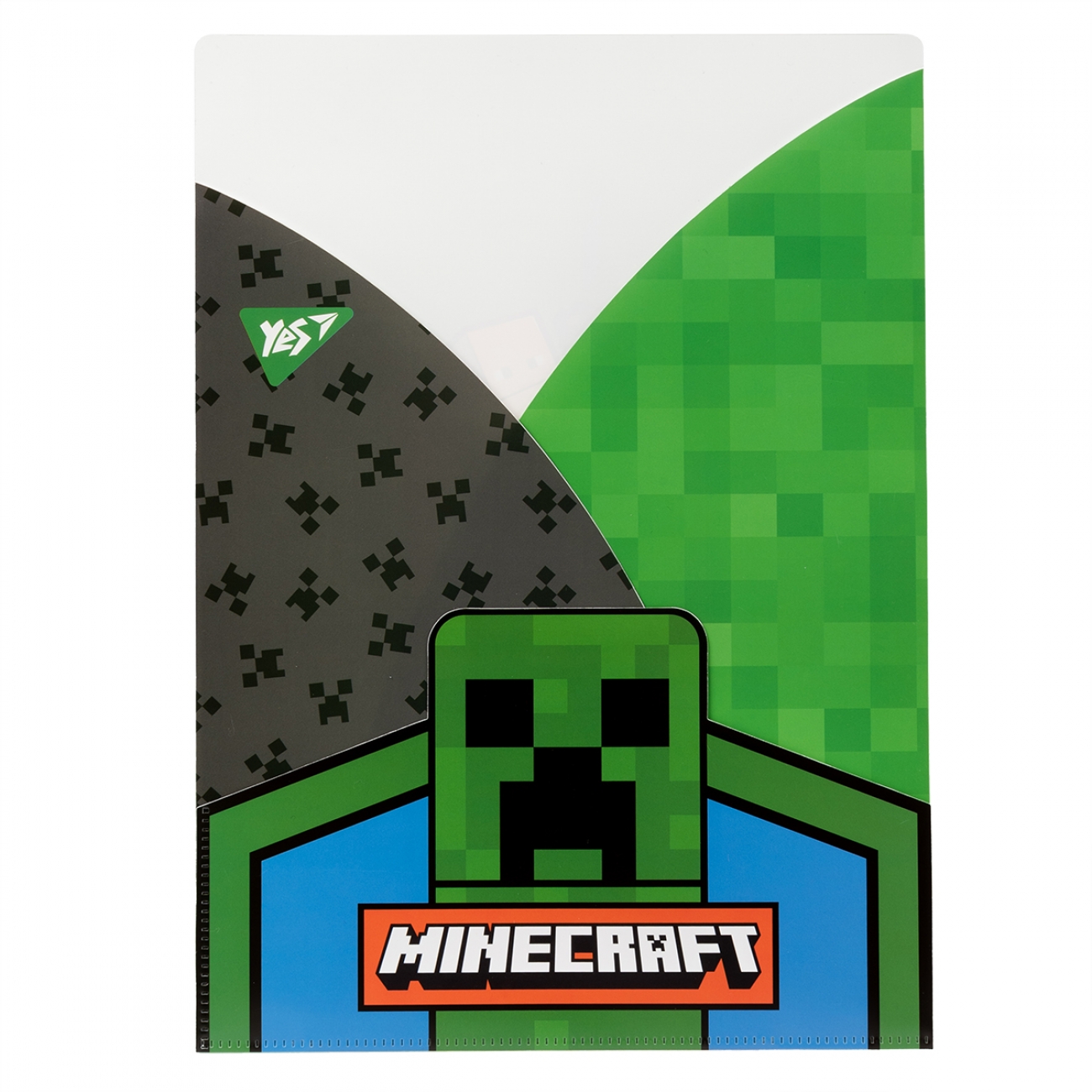 Папка-конверт А4 Minecraft.3 фігурних клапана