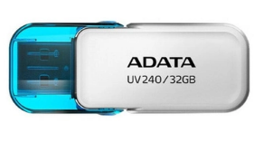 Флеш-пам`ять 32GB AUV 240 USB2.0 white