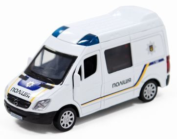 Автомодель «Technodriver» MERCEDES-BENZ SPRINTER Поліція