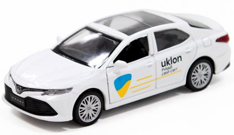Автомодель «Technodriver» TOYOTA CAMRY UKLON біла