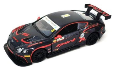 Автомодель «Technodriver» BENTLEY CONTINENTAL GT3,чорна