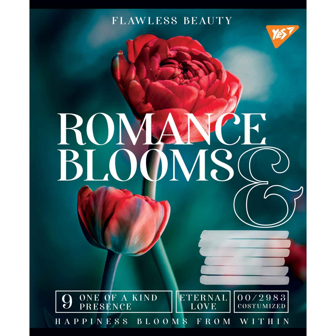 Зошит 96 аркушів лінія Romance blooms