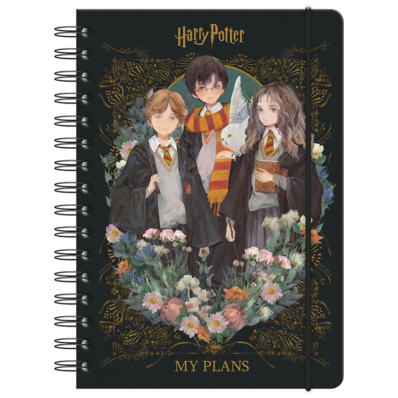 Щоденник-планер недат А5 Harry Potter тверда обкладинка
