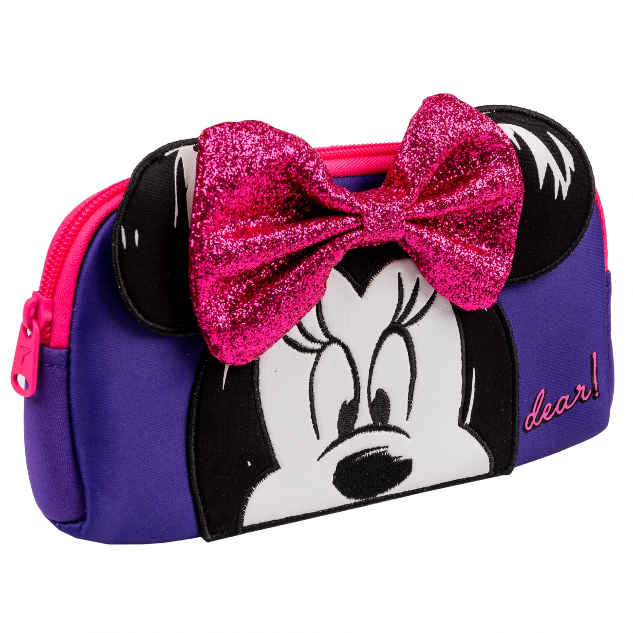 Пенал Minnie Mouse м'який 1 відділення фіолетовий
