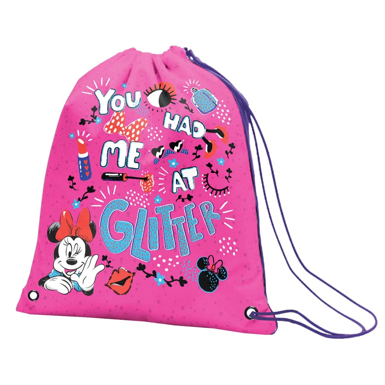 Сумка для взуття Minnie Mouse рожева