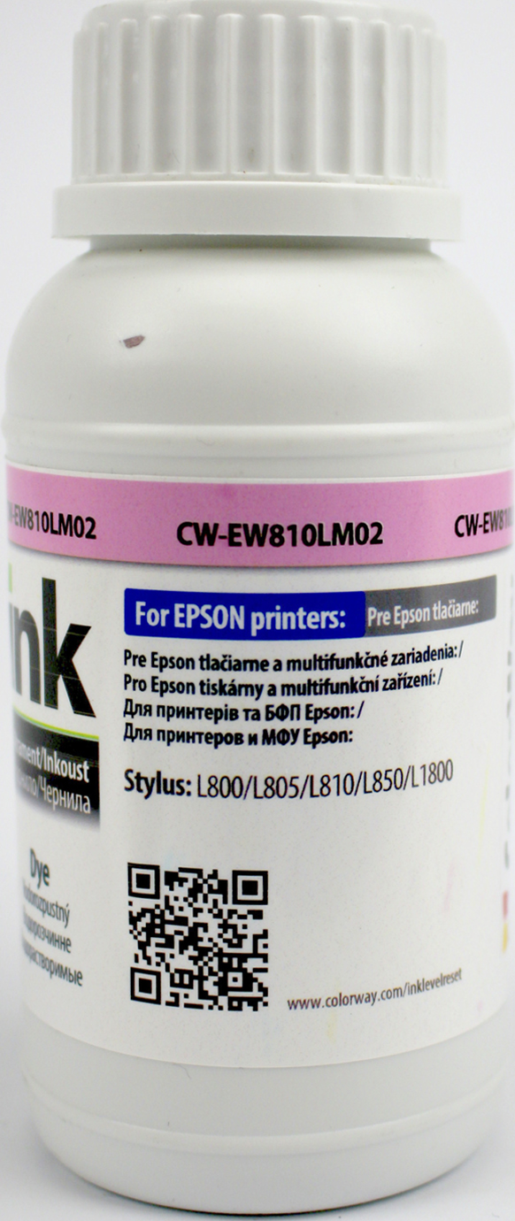 Чорнило Epson L-800/810/850/CW-EW810LM02 200мл light magenta