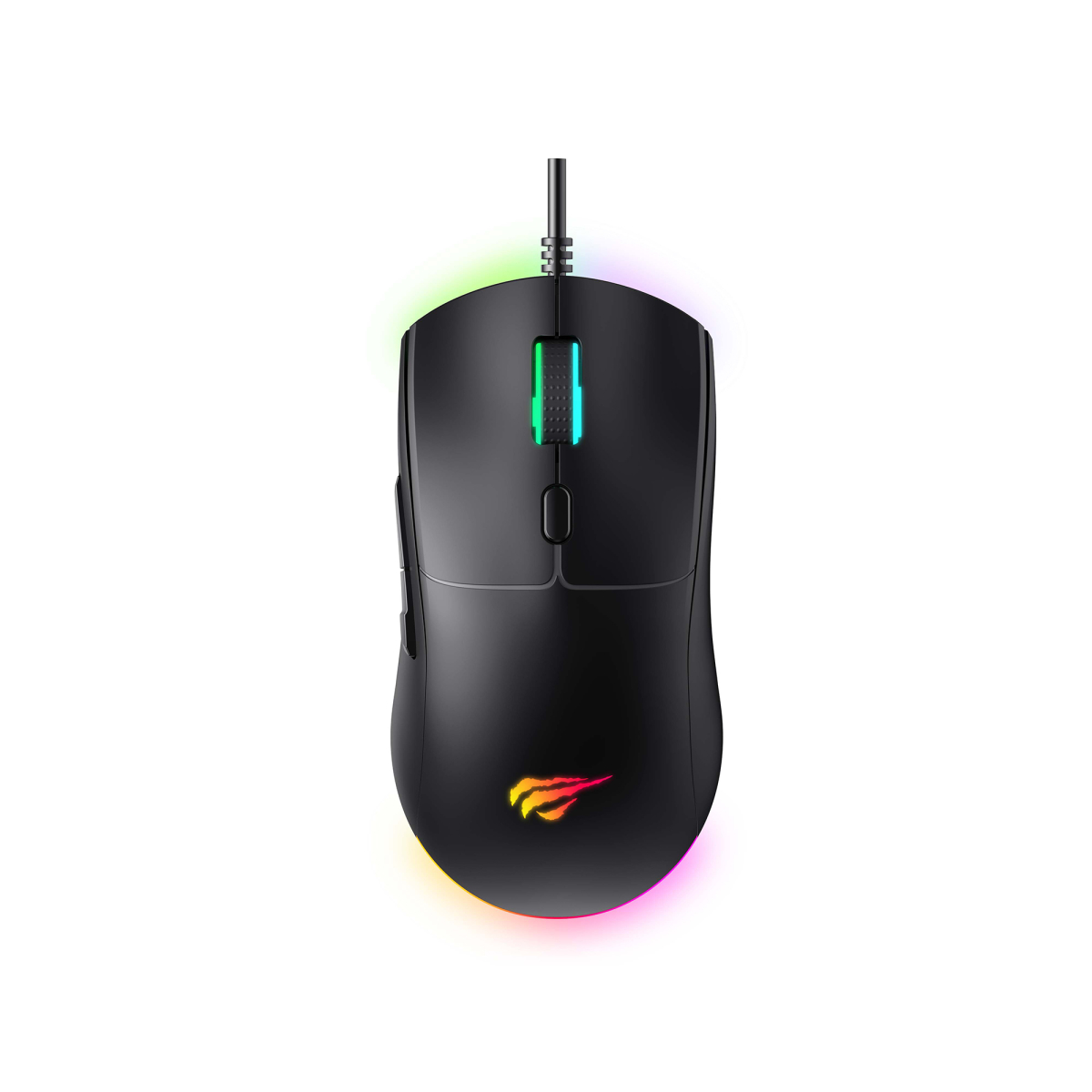 Мишка ігрова HV-MS1030 USB black