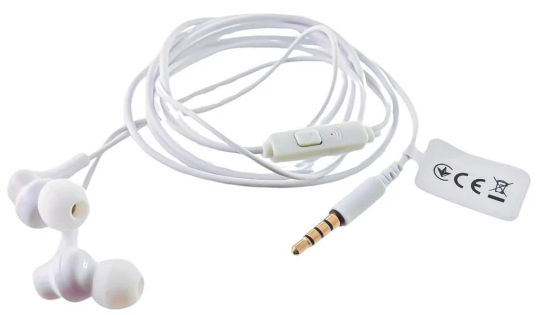 Навушники HV-E330P white+мікрофон
