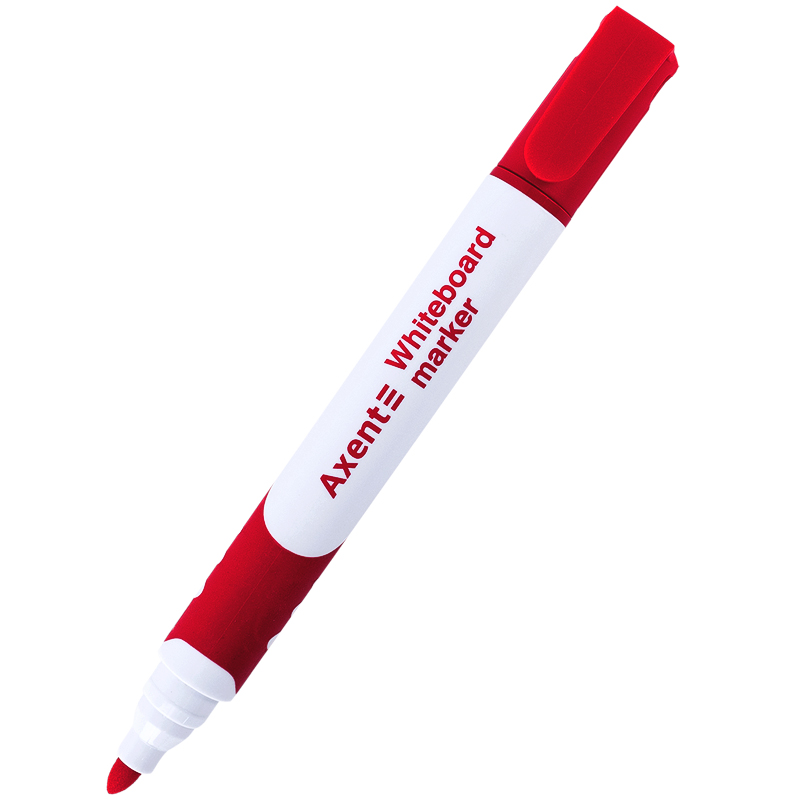 Маркер круглий Whiteboard Comfort Grip 2мм червоний