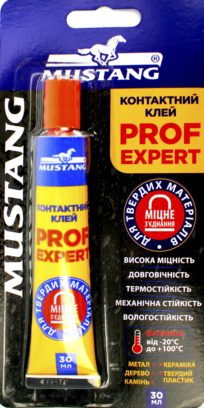 Клей «Prof Expert Mustang» 30мл