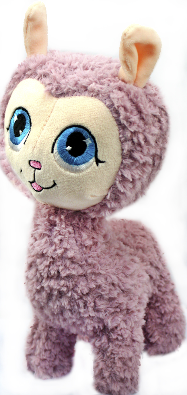 М'яка іграшка «Лама Леля» 13×10×24