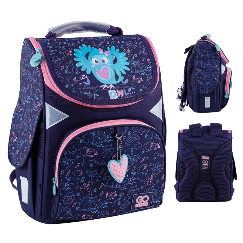 Рюкзак каркасний Education 5001S-2 Pretty Owl 1 відділення, 3 кишені