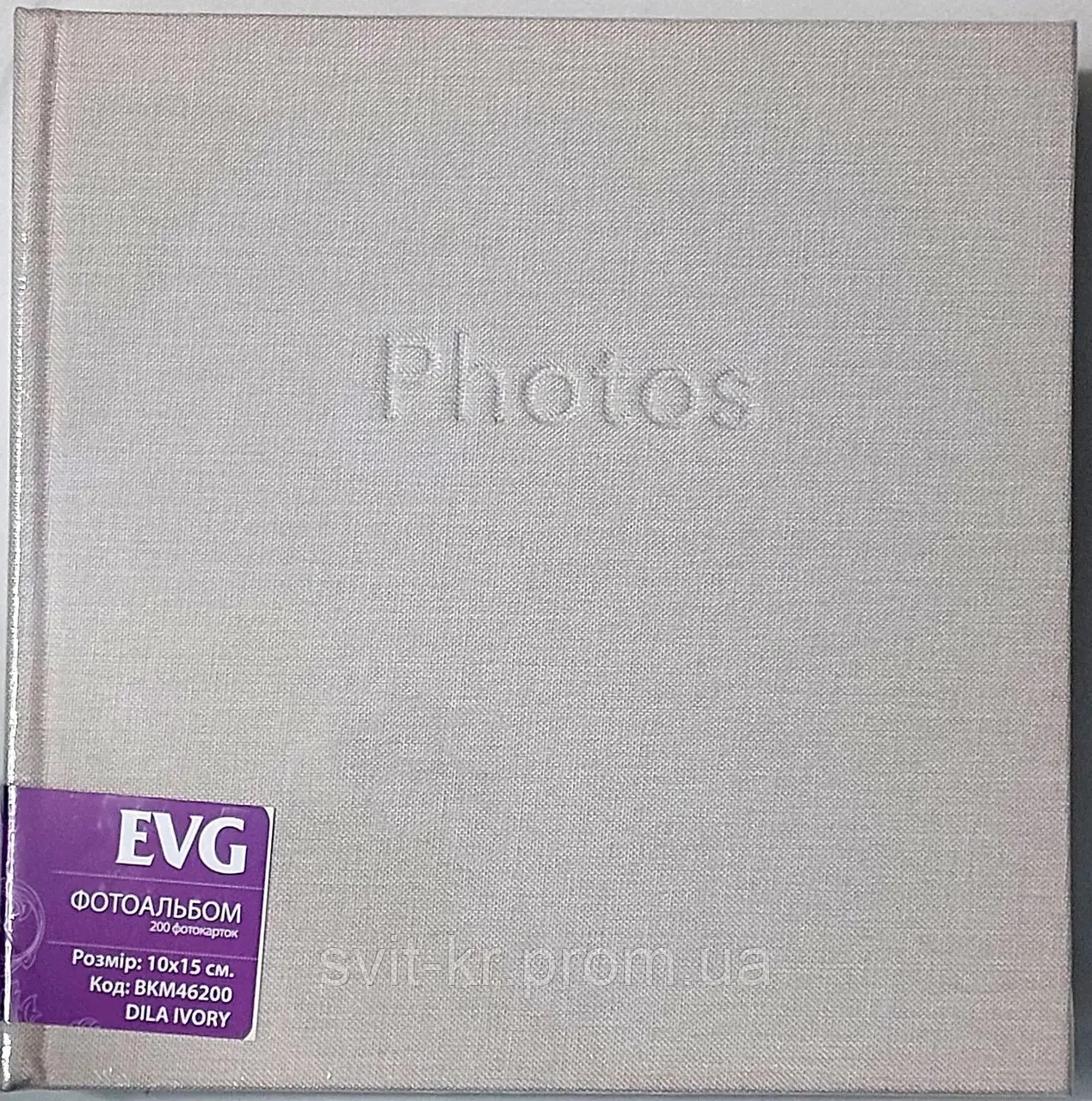 Фотоальбом 10×15×200 Dila Ivory