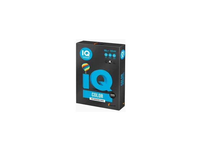 Папір кольоровий А4 80г/м темн. Mondi Coloured B100 Black (чорний)