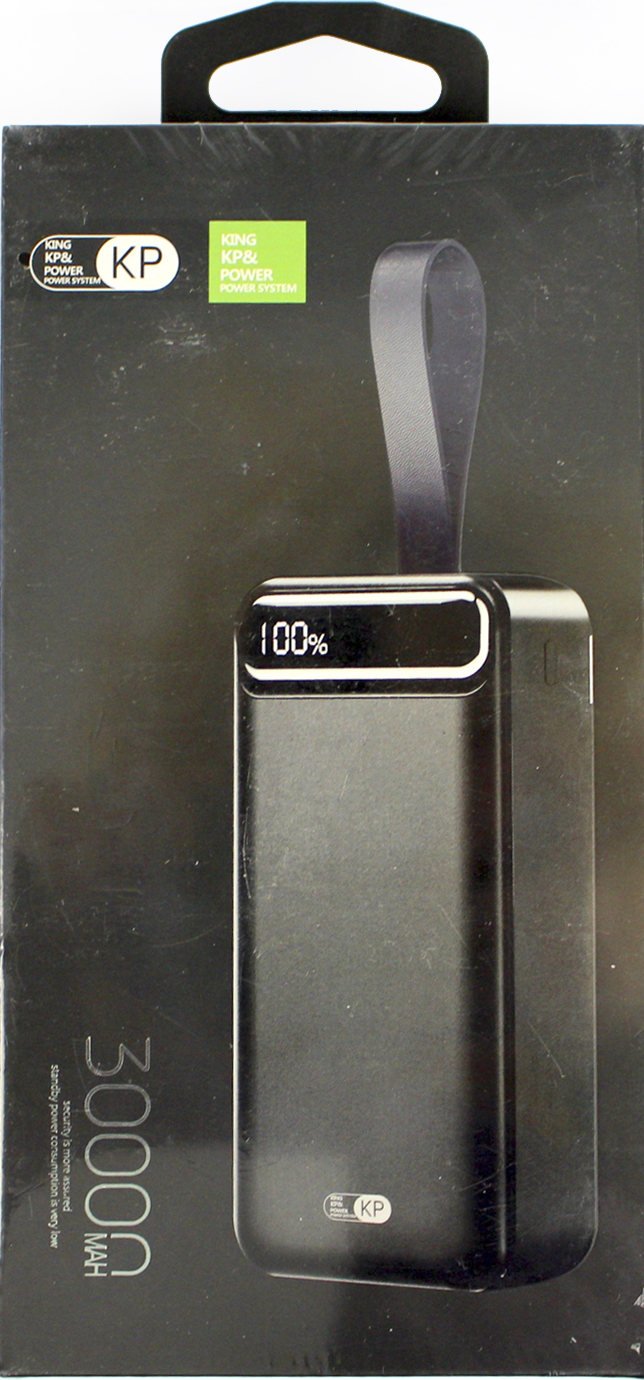 УМБ KP Power Bank 30000mAh black 2A