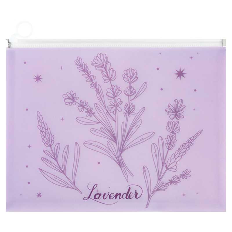 Папка Lavender-2 А4+ zip-lock, на блискавці