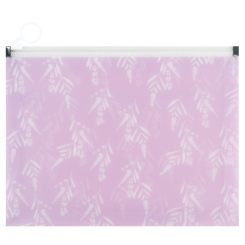 Папка Lavender-3 А5+ zip-lock, на блискавці