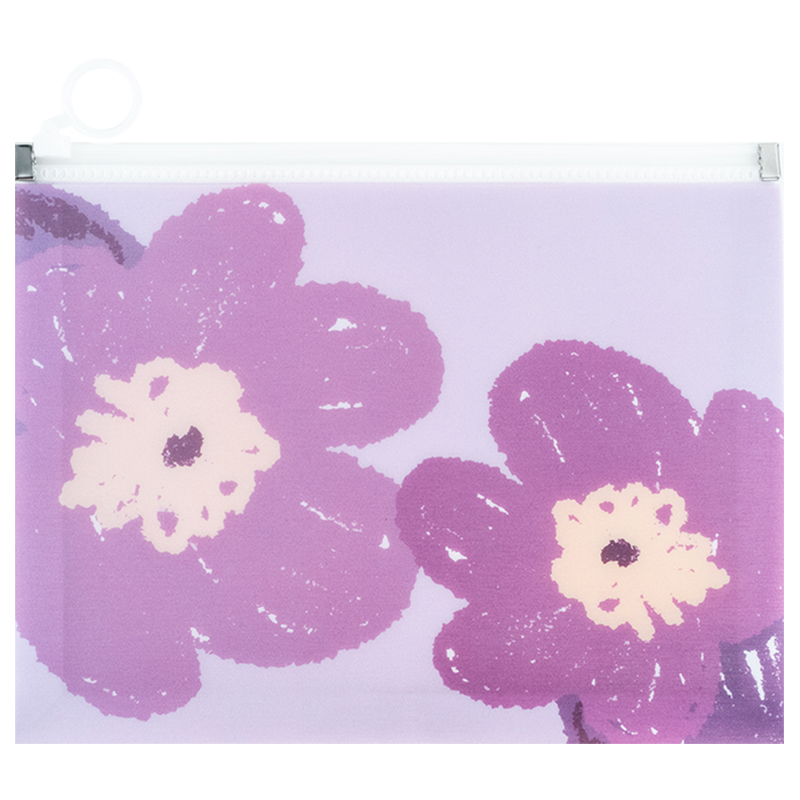 Папка Lavender-4 А5+ zip-lock, на блискавці