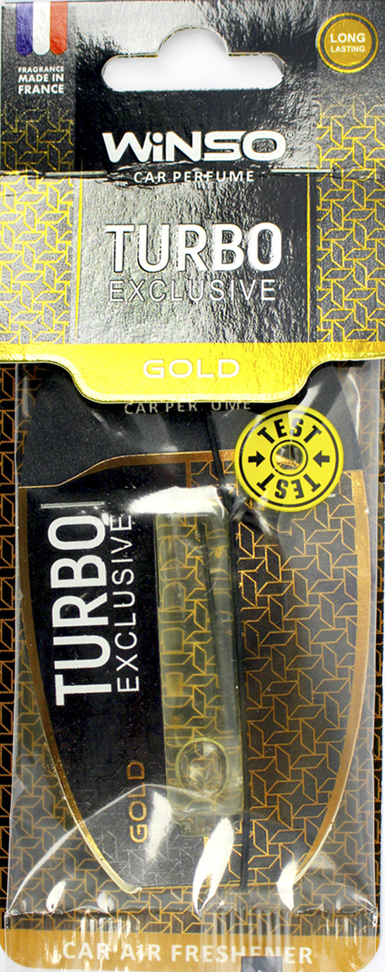 Аромадифузор для авто 6мл Turbo Exclusive Gold з капсулою