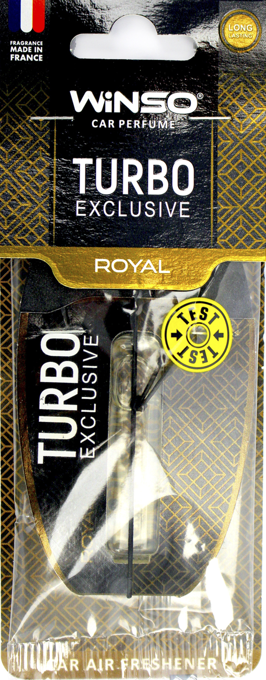 Аромадифузор для авто 6мл Turbo Exclusive Royal з капсулою