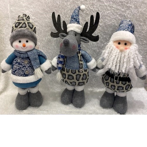 Фігурка новорічна «Santa&Co» 38см сніговик/санта