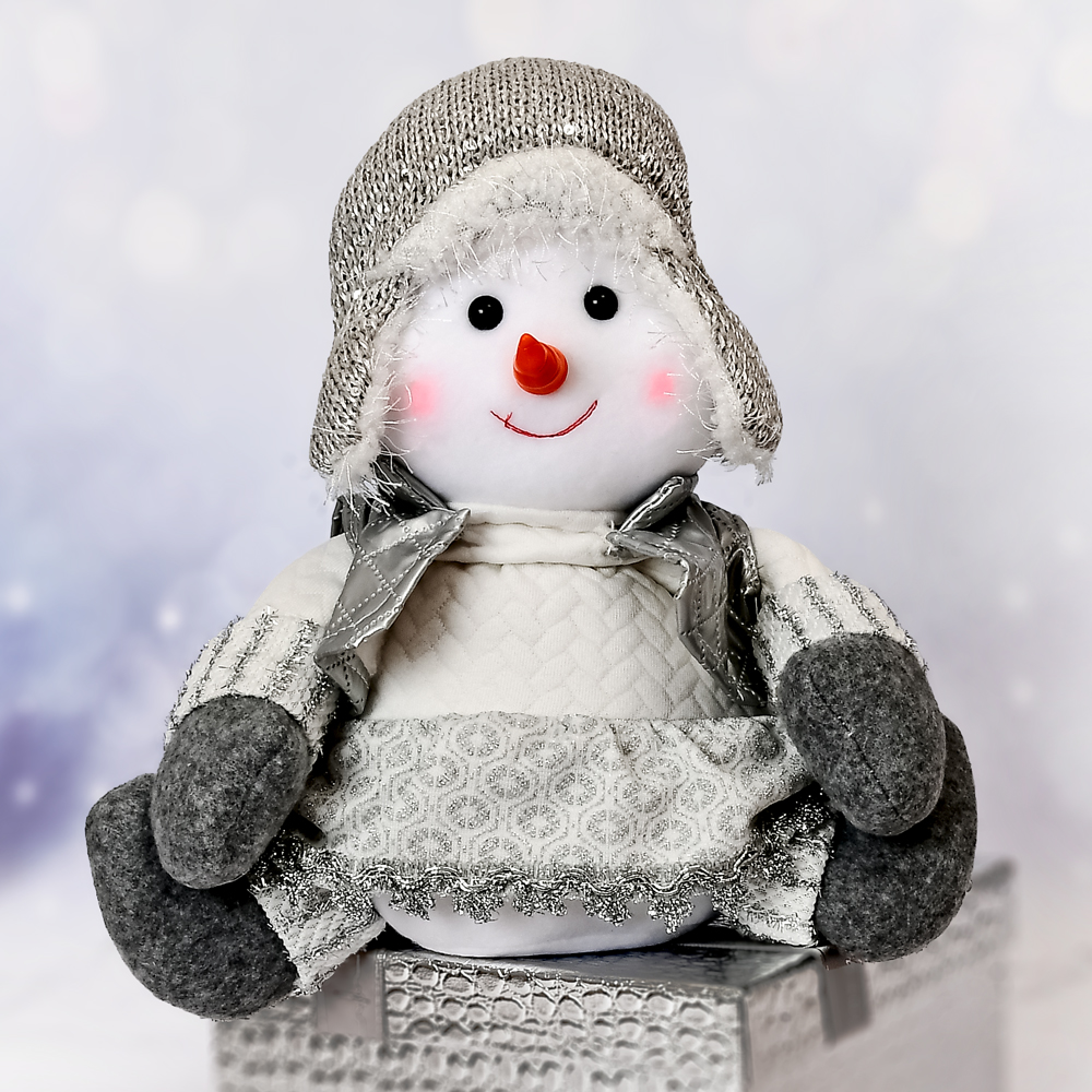 Фігурка новорічна «Snowman» 25см