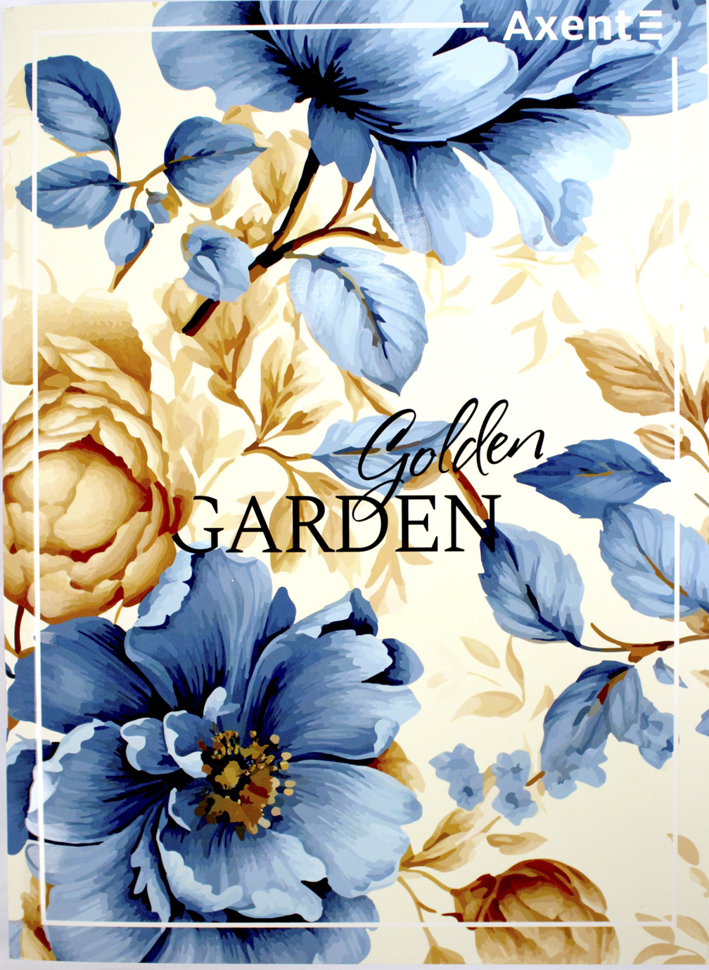 Зошит А4 96 аркушів клітинка м'яка обкладинка Golden Garden