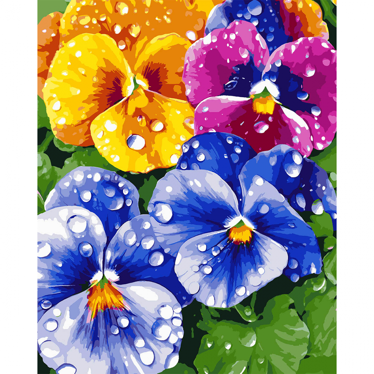 Картини по номерах «Братки» 40×50см