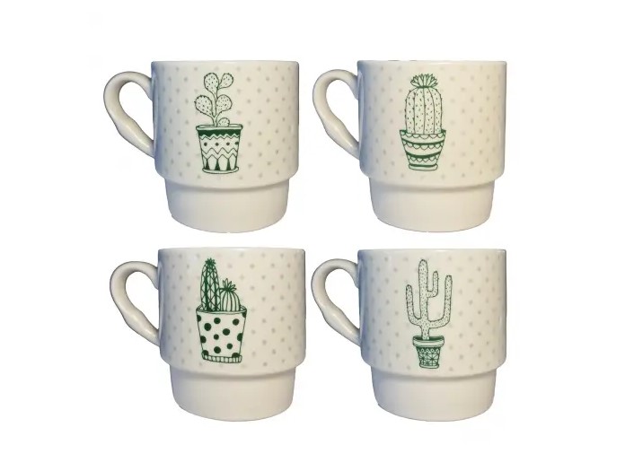 Чашка керамічна 440мл «Cactus» /У