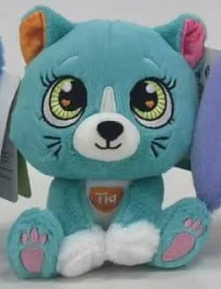 М'яка іграшка «KidsHits Brightmals» киця Tia 15см КІ