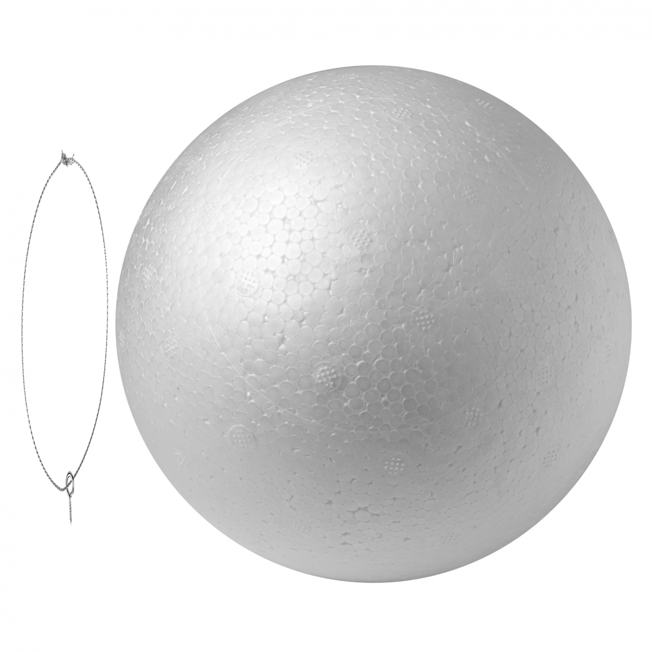 Заготовка пінопласт Куля 10см