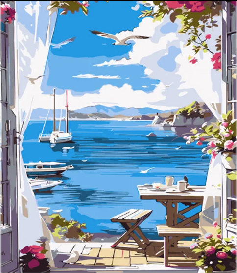 Картини по номерах «Куточок спокою» 30×40см