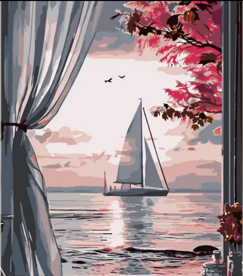 Картини по номерах «Морська мрія» 30×40см