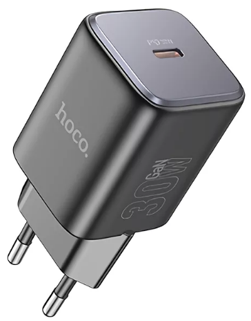 Зарядний пристрій Type-C PD/QC 30W швидка зарядка black